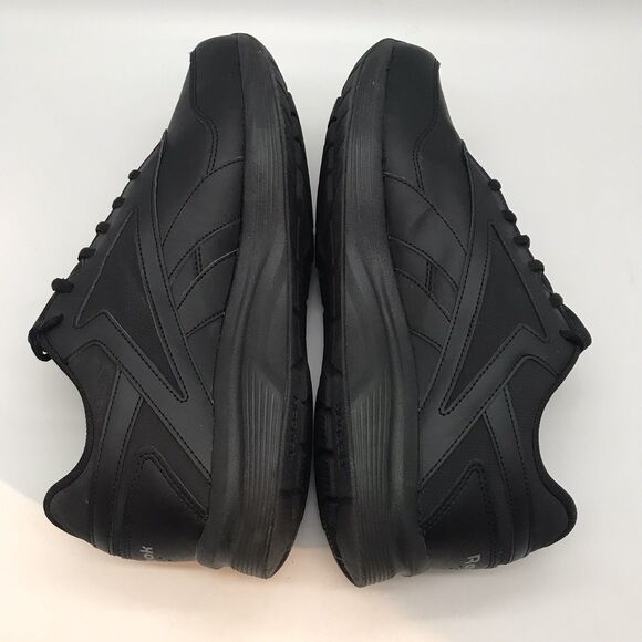 Reebok Walk Ultra 7 DMX Max Walking Shoe Men's 11.5 Black Lace Up Low Top Sneaks - Picture 7 of 13